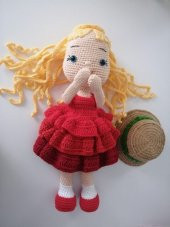 Lokum Bebek Amigurumi Organik Oyuncak - 2