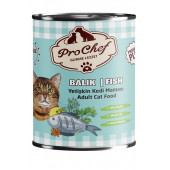 Prochef 24 Adet Premium Plus Yetişkin Kedi Maması ( 415 Gr Balık Etli Konserve Yaş Mama ) - 1