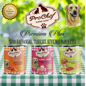 Prochef 24 Adet Premium Plus Yetişkin Kedi Maması ( 415 Gr Dana Etli Konserve Yaş Mama ) - 4