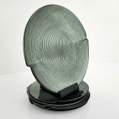 Glasscom Cam Pasta Tabağı Takımı (Yeşil) thumbnail 3