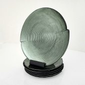 Glasscom Cam Pasta Tabağı Takımı (Yeşil) thumbnail 4