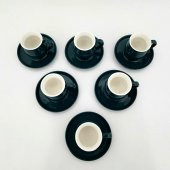 Cooker Porselen Fincan Takımı ( Tombul Yeşil) - 3
