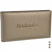 PULKO HistorY 1970 Kağıt Para Metalik Seri Cep Albümü 20, (175x93mm), 20 Yaprak, Dıştan Dışa Albüm Boyutu (110x200mm), - 1