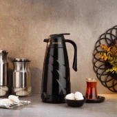 Schafer Kitchenhouse Mimoza Cam Termos 1,5 L-Siyah - 1