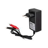 Weko 7.2 Volt - 1 Amper Krokodil Uçlu Priz Tip Kırmızı Yeşil Ledli Yerli Üretim Akü Şarj Adaptörü Out:6v1a - 3