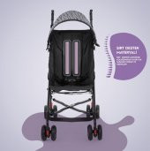 Moony Baby MB108 Stork Baston Bebek Arabası Puset Bordo - 5