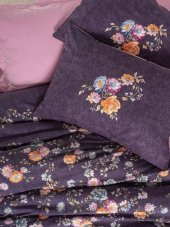 Cotton Box Feminen Çift Kişilik Nevresim Takımı Alessa Pembe thumbnail 1