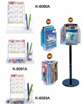 KEJEA K-289B A4 ÇİFT YÖNLÜ AYAKLI BROŞÜRLÜK - 1