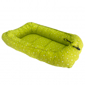 XPERMATE Babynest, Yenidoğan Bebek Yuvası, Anne Baba Yanı Yatağı - Taşınabilir Bebek Yatağı Yeşil - 1