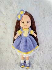 amigurumi organik oyuncak bebek - 1