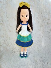 amigurumi organik oyuncak bebek - 1