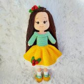 amigurumi organik oyuncak bebek - 1