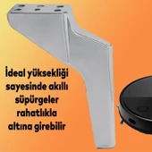 Logan 6'lı Set Mobilya Tv Ünitesi Konsol Koltuk Kanepe Destek Ayağı 19 Cm Krom Ayakları M8 Civatalı thumbnail 6