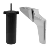 Logan 6'lı Set Mobilya Tv Ünitesi Konsol Koltuk Kanepe Destek Ayağı 19 Cm Krom Ayakları M8 Civatalı thumbnail 8