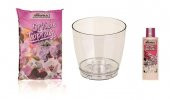Orkide Toprağı + Saksısı (2.3L) + Besini 3lü Set - 1