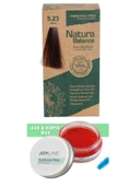 Natura Balance Saç Boyası 5.23 Kakao+Joy line Kaş Şekillendirici Ve Sabitleyici Wax 50ml - 1