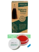 Natura Balance Saç Boyası 7 Kumral+Joy line Kaş Şekillendirici Ve Sabitleyici Wax 50ml - 1