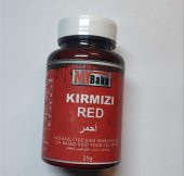 BOYA TOZ YAĞ BAZLI 25 GR KIRMIZI MY BAKE - 1
