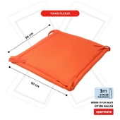 XPERMATE Bebek Oyun Matı ve Oyun Halısı Su itici Kumaş 90x96x3 Cm Turuncu - 2