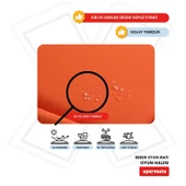 XPERMATE Bebek Oyun Matı ve Oyun Halısı Su itici Kumaş 90x96x3 Cm Turuncu - 4