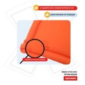 XPERMATE Bebek Oyun Matı ve Oyun Halısı Su itici Kumaş 90x96x3 Cm Turuncu - 3