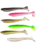 Ryuji Perfect Bait LT Karides Kokulu Silikon Yem 7cm 10 adet thumbnail 1