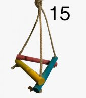 Papağan Tünek Oyuncağı Kuş Tüneği 15 - 1