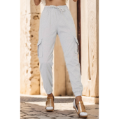 Kargo Cepli Eşofman Altı Gri - 1