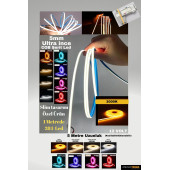 Ultra Ince 5mm. Kalınlık Cob Şerit LedNeon Gibi Yanar. 1 Metrede 384 Led - 1