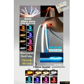 Ultra Ince 5mm. Kalınlık Cob Şerit LedNeon Gibi Yanar. 1 Metrede 384 Led - 3