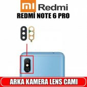 XİAOMİ REDMİ NOTE 6 PRO KAMERA LENS CAMI - 1