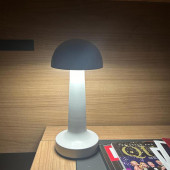 Forlife Dekoratif Şarjlı Led Masa Lambası Beyaz FL-8084 - 3