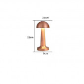 Forlife Sakarya Dekoratif Şarjlı Led Masa Lambası Fl-8054 - 4