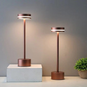 Göksu Dekoratif Şarjlı Led Masa Lambası Rose Gold Fl-8065 - 5