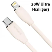 Baseus 20W 1.2Metre Type C to İphone Lightning Ultra Hızlı Şarj ve Data Kablosu, Kopmaz Bükülmez - 8