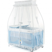 Chipolino Sahara Cibinlikli Park Yatak Blue Mist - 2
