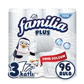 Familia Plus Tuvalet Kağıdı 96 Rulo (32 Rulo x 3 Paket) - 1