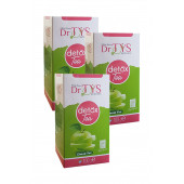 3 Kutu Dr Tys Detox Tea Elmalı Toz Çay 100 gr Elma Tozu Detoks Çayı - 1