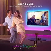 Govee RGBIC Basic LED Şerit, H618A3D1 WiFi+BT, Alexa, Google Asst. Destekli - 5 Metre - 5