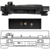 Audio Technica AT-LP140XPBKEUK Manuel Pikap Siyah - 6