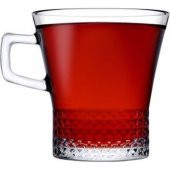 Paşabahçe 55703 Kuvars Kulplu Bardak 250 CC 4 Adet thumbnail 2