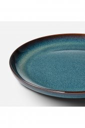 4 Adet Tatlı Tabağı Seti MeridyenDukkan Mavi Renk 20 cm 4 adet Gladelig Göz Alıcı Modern - 2