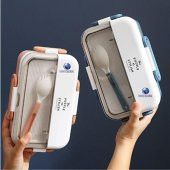 Vagonlife Taşınabilir 304 Paslanmazçelik Çocuklar Öğrenci ve Ofis Için Sızdırmaz Yemek Kutusu Sefer Tası 900ML Pembe - 5