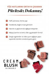 Cream Blush - Krem Allık 46 Harmony - 7