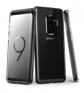 VRS Design Crystal Bumper Samsung Galaxy S9 Metal Black Kılıf - 2