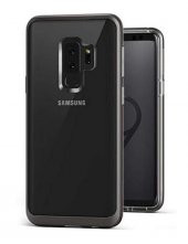 VRS Design Crystal Bumper Samsung Galaxy S9 Metal Black Kılıf - 3