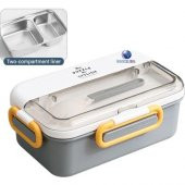 Vagonlife Taşınabilir 304 Paslanmazçelik Çocuklar Öğrenci ve Ofis Için Sızdırmaz Yemek Kutusu Sefer Tası 900ML - 1