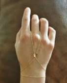 ŞAHMERAN Altın Bileklik Yonca - 2