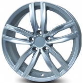 VOLKSWAGEN POLO UYUMLU JANT DY167 7.5X17 5X100 ET-35 57.1 SİLVER (4 ADET) - 1