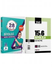 2024 Paraf TYT Biyoloji Soru Z Takımı ve Marka TYT Biyoloji 15x6 Deneme Seti - 3
